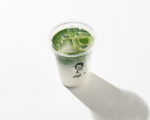 129 kcal - Matcha Iced Spanish Latte ماتشا ايس اسبانش لاتية